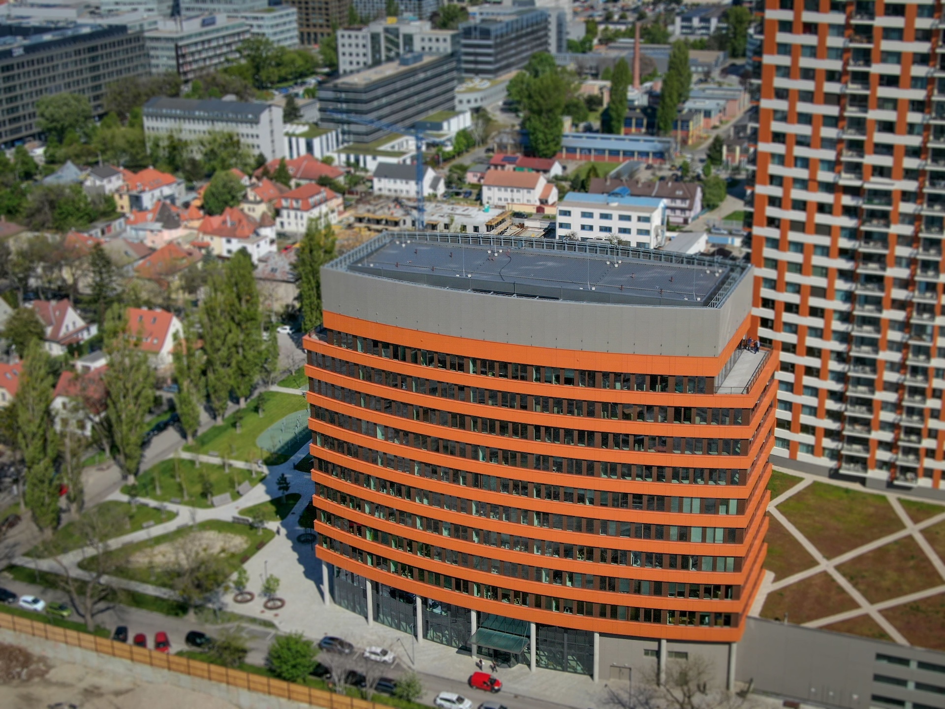 Aerial photo of Klingerka